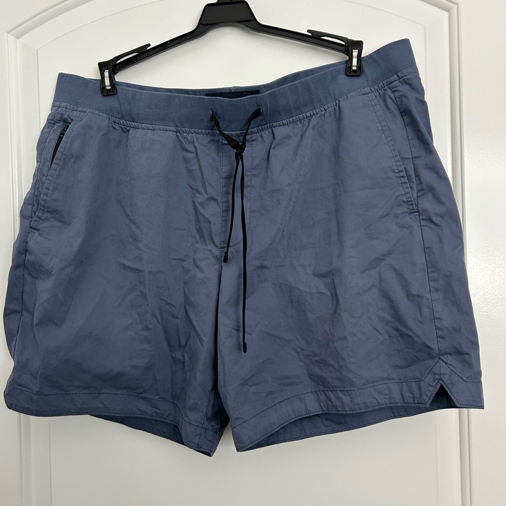 Abercrombie & Fitch Men's Pull On Blue Stretch Shorts size XL classic fit